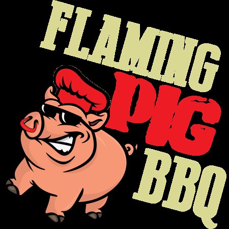 Flaming pig Bbq